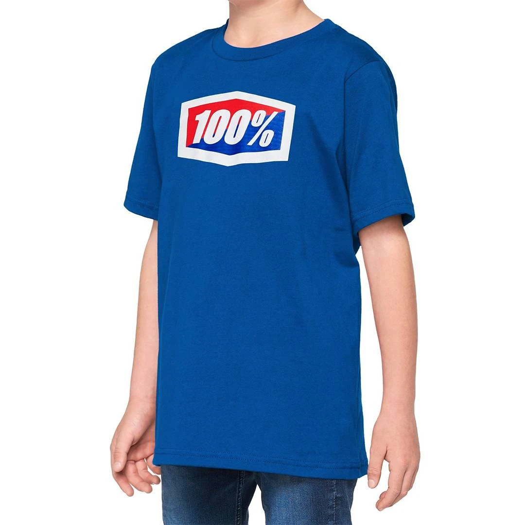 100% Kids Official T-Shirt - Blue 4 100% Kids Official T-Shirt - Blue - Image 2