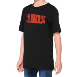 100% Kids Kurri T-Shirt - Black 7 100% Kids Kurri T-Shirt - Black -Motorcycle Riding Equipment Store 34020 001 1