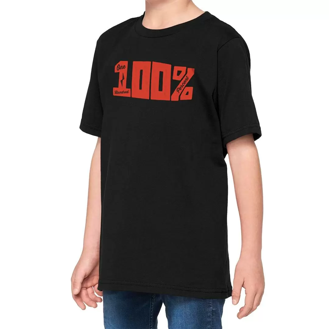 100% Kids Kurri T-Shirt - Black 6 100% Kids Kurri T-Shirt - Black - Image 4