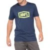 100% Cropped Tech Tee - Navy -Motorcycle Riding Equipment Store 35026 015 01 2