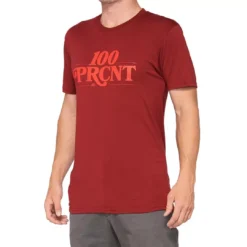 100% Searles Tech Tee - Brick -Motorcycle Riding Equipment Store 35027 068 01 jpg