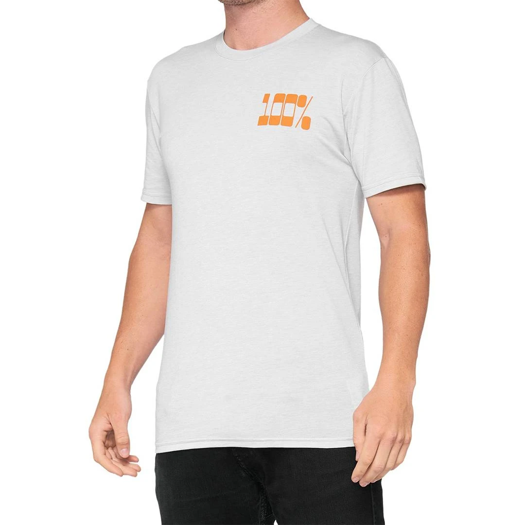 100% Trona Tech Tee - Chalk 4 100% Trona Tech Tee - Chalk - Image 2