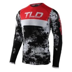Troy Lee Designs SE Ultra Grime Motocross Jersey - Black Rocket Red 13 Troy Lee Designs SE Ultra Grime Motocross Jersey - Black Rocket Red -Motorcycle Riding Equipment Store 35489300 01 1 5