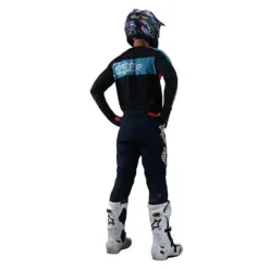 Troy Lee Designs SE Pro Air Vox Motocross Jersey - Navy -Motorcycle Riding Equipment Store 35589201 05 1 jpg