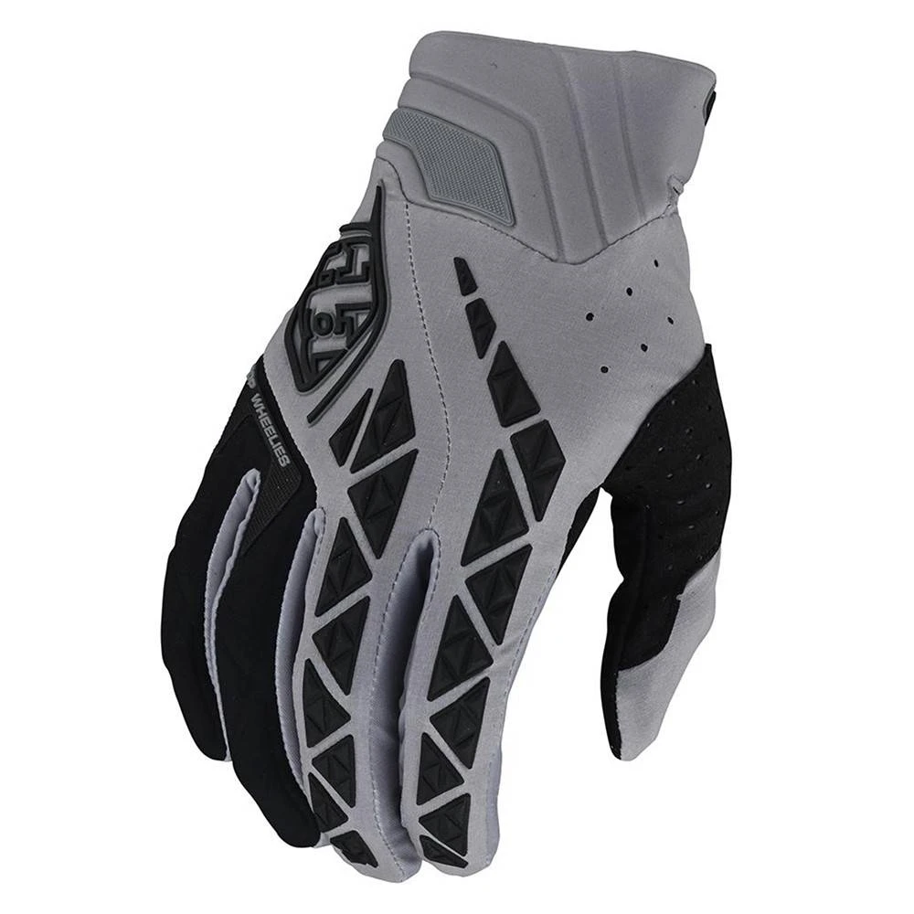 Troy Lee Designs SE Pro Solid Grey Motocross Gloves 5 Troy Lee Designs SE Pro Solid Grey Motocross Gloves - Image 3