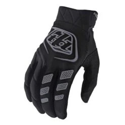 Troy Lee Designs Revox Solid Black Motocross Gloves 12 Troy Lee Designs Revox Solid Black Motocross Gloves -Motorcycle Riding Equipment Store 41178500 01 4