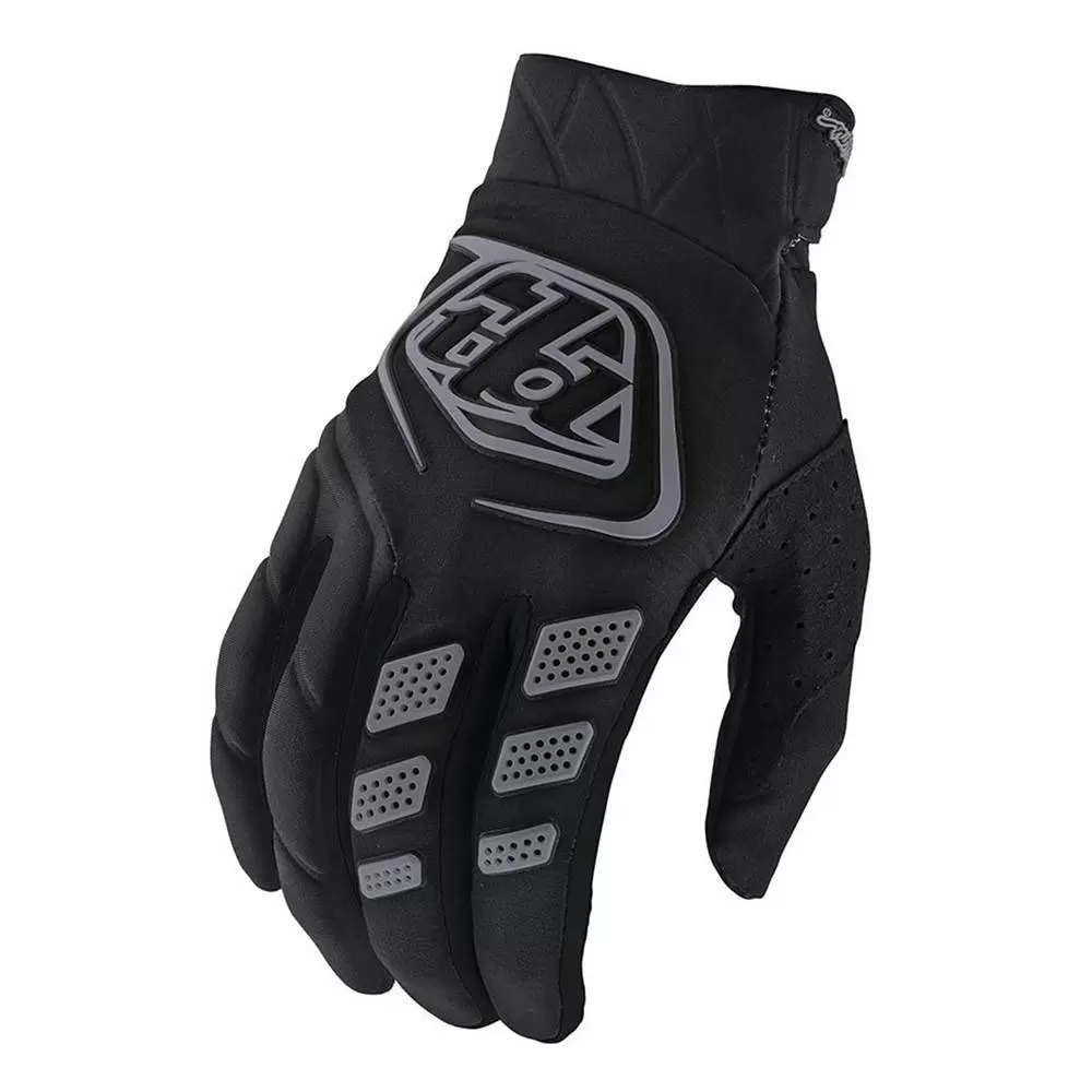 Troy Lee Designs Revox Solid Black Motocross Gloves 8 Troy Lee Designs Revox Solid Black Motocross Gloves - Image 6