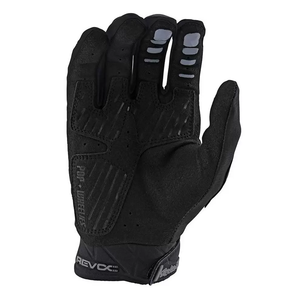 Troy Lee Designs Revox Solid Black Motocross Gloves 9 Troy Lee Designs Revox Solid Black Motocross Gloves - Image 7