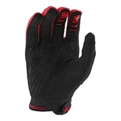 Troy Lee Designs Revox Motocross Gloves - Solid Red -Motorcycle Riding Equipment Store 41178501 02 jpg