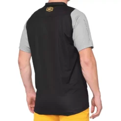 100% Celium Black Mustard Motocross Jersey -Motorcycle Riding Equipment Store 41204 330 02 4 jpg