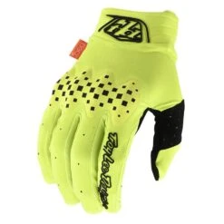Troy Lee Designs Gambit Solid Fluo Yellow Motocross Gloves 11 Troy Lee Designs Gambit Solid Fluo Yellow Motocross Gloves -Motorcycle Riding Equipment Store 41578507 01 3