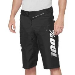 100% R Core Motocross Shorts - Black