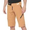 100% Airmatic Motocross Shorts - Caramel