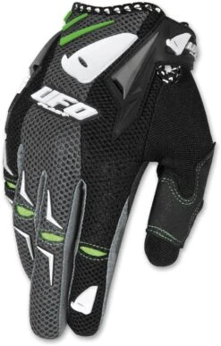 UFO AirBase Black Motocross Gloves