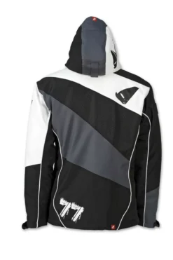 UFO Polar Jacket - Black White -Motorcycle Riding Equipment Store 4371k 2 1 jpg