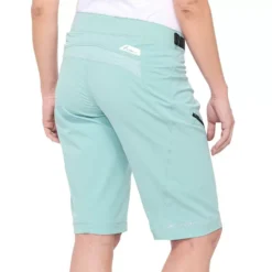 100% Airmatic Women's Motocross Shorts - Seafoam -Motorcycle Riding Equipment Store 45806 142 02 5 jpg