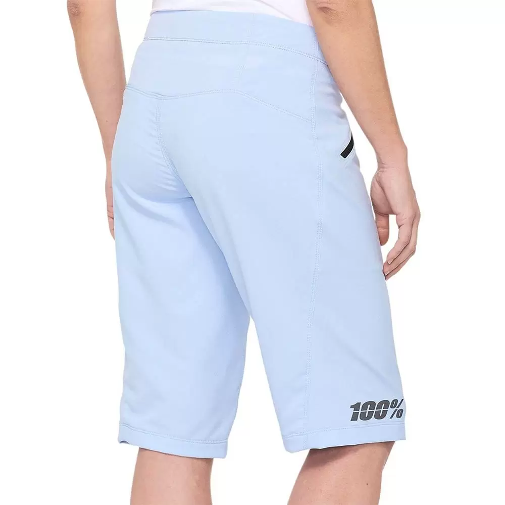 100% Ridecamp Women's Motocross Shorts - Powder Blue 8 100% Ridecamp Women's Motocross Shorts - Powder Blue - Image 6