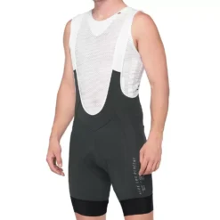 100% Exceeda MTB Bib - Charcoal -Motorcycle Riding Equipment Store 49004 052 01 jpg