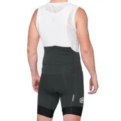 100% Exceeda MTB Bib - Charcoal -Motorcycle Riding Equipment Store 49004 052 02 jpg