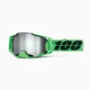 100% Armega Anza 2 Silver Mirror Lens Goggles -Motorcycle Riding Equipment Store 50005 00025 jpg