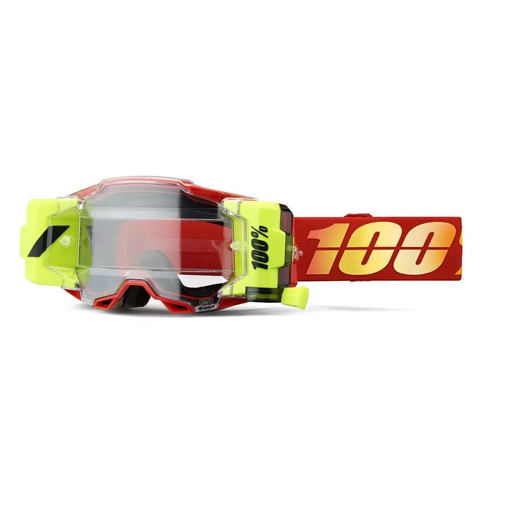 100% Armega Forecast Nuketown Clear Lens Goggles 5 100% Armega Forecast Nuketown Clear Lens Goggles - Image 3