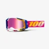 100% Racecraft 2 Mission Pink Mirror Lens Goggles -Motorcycle Riding Equipment Store 50010 00012 jpg