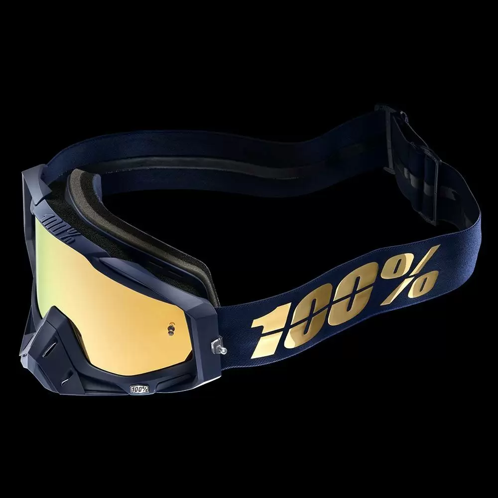 100% Racecraft Goggles Bakken / True Gold Mirror Lens 4 100% Racecraft Goggles Bakken / True Gold Mirror Lens - Image 2