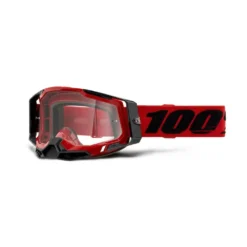 100% Racecraft 2 Goggle Red / Red Mirror Lens -Motorcycle Riding Equipment Store 50121 101 03 2 1 jpg