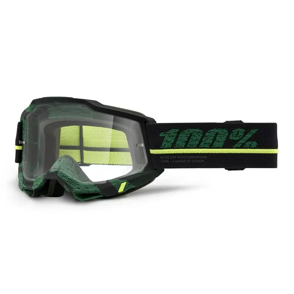 100% Accuri 2 Overlord Clear Lens Motocross Goggles 3 100% Accuri 2 Overlord Clear Lens Motocross Goggles