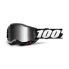100% Accuri 2 Black Silver Mirror Lens Goggles -Motorcycle Riding Equipment Store 50221 252 01 jpg
