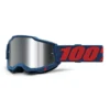 100% Accuri 2 Odeon Flash Silver Mirror Lens Motocross Goggles -Motorcycle Riding Equipment Store 50221 261 03 jpg