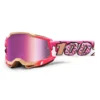 100% Accuri 2 Goggles Donut / Pink Mirror Lens -Motorcycle Riding Equipment Store 50221 268 01 01 jpg