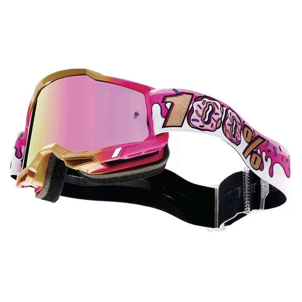 100% Accuri 2 Goggles Donut / Pink Mirror Lens 5 100% Accuri 2 Goggles Donut / Pink Mirror Lens - Image 3
