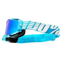 100% Armega Oversized Sky Blue Mirror Lens Goggles -Motorcycle Riding Equipment Store 50721 250 01 02 jpg