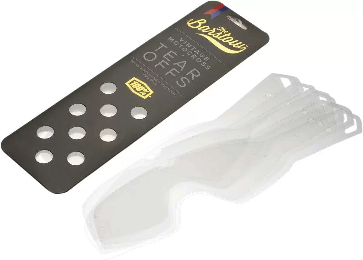 100% Barstow Standard Tear-Offs - 20 Pack 3 100% Barstow Standard Tear-Offs - 20 Pack