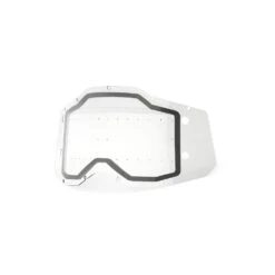 100% Racecraft 2 Accuri 2 Strata 2 Forecast Dual Pane Replacement Goggle Lens With Bumps