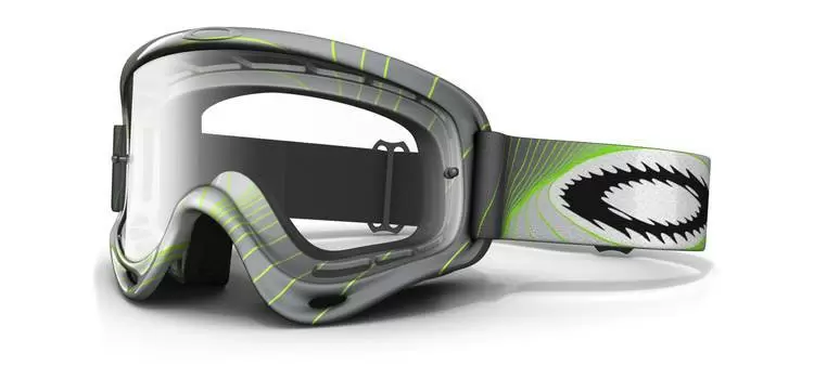 Oakley O Frame Swell Fade Green Grey Motocross Goggles 3 Oakley O Frame Swell Fade Green Grey Motocross Goggles
