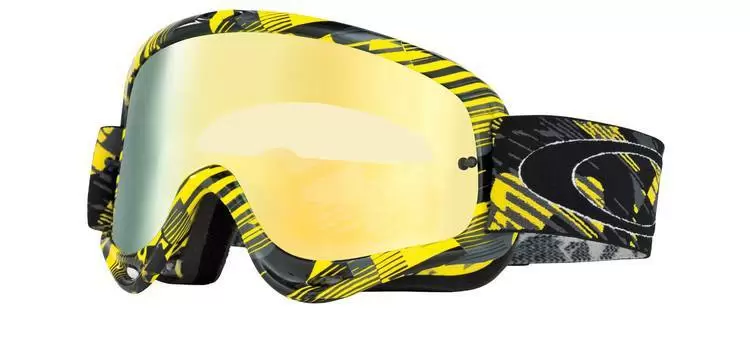 Oakley O Frame Digi Yellow 24K Iridium Motocross Goggles 3 Oakley O Frame Digi Yellow 24K Iridium Motocross Goggles