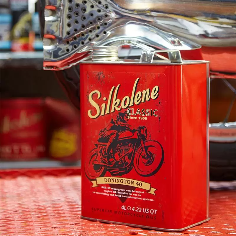 Silkolene Donnington SAE 40 Classic & Vintage Mineral Engine Oil - 4 Litres 4 Silkolene Donnington SAE 40 Classic & Vintage Mineral Engine Oil - 4 Litres - Image 2