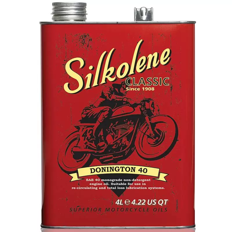 Silkolene Donnington SAE 40 Classic & Vintage Mineral Engine Oil - 4 Litres 3 Silkolene Donnington SAE 40 Classic & Vintage Mineral Engine Oil - 4 Litres