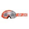 ONeal B-10 Twoface Orange Grey Clear Lens Motocross Goggles -Motorcycle Riding Equipment Store 6024 511 01 jpg