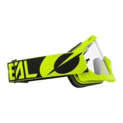 ONeal B-10 Twoface Black Neon Yellow Clear Lens Motocross Goggles -Motorcycle Riding Equipment Store 6024 515 03 1 jpg
