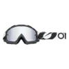 ONeal B-10 Twoface Black Silver Mirror Lens Motocross Goggles -Motorcycle Riding Equipment Store 6024 518 01 1 jpg