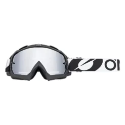 ONeal B-10 Twoface Black Silver Mirror Lens Motocross Goggles