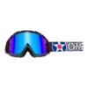 ONeal B-10 Warhawk Black Grey Radium Blue Lens Motocross Goggles -Motorcycle Riding Equipment Store 6024 911 01 jpg