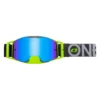 ONeal B-30 Bold Grey Neon Yellow Radium Blue Lens Motocross Goggles -Motorcycle Riding Equipment Store 6027 103 01 jpg