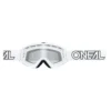 ONeal B-Zero White Clear Lens Motocross Goggles 10pcs Box