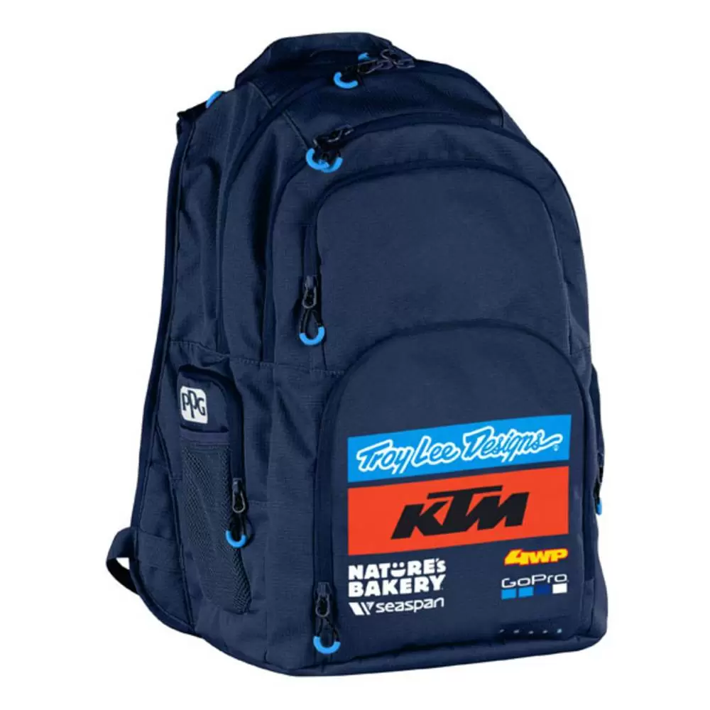 Troy Lee Designs TLD KTM Navy Backpack 3 Troy Lee Designs TLD KTM Navy Backpack