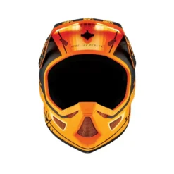 100% Status Helmet Topenga Orange Black -Motorcycle Riding Equipment Store 80010 00019 03 jpg