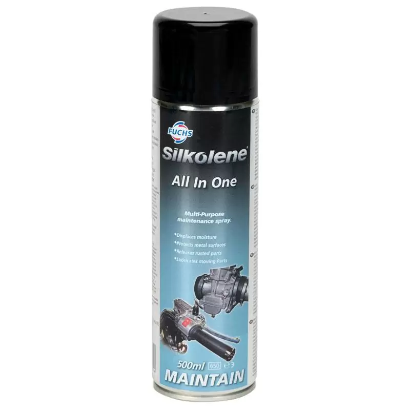 Silkolene ALL-IN-ONE Multi Purpose Maintainance Spray - 500ml 3 Silkolene ALL-IN-ONE Multi Purpose Maintainance Spray - 500ml